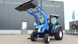 New Holland Boomer 3050 4wd CVT  04739 Draaiuren  Full Options [upl. by Thornton37]