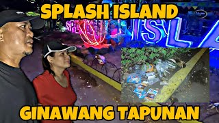 WALKING LANG SANA KAMI SA SOUTHWOODS  SPLASH ISLAND GINAWANG TAPUNAN NG BASURA [upl. by Valoniah529]