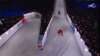 CRASHED ICE RACE IN EDMONTON [upl. by Nnylarej193]