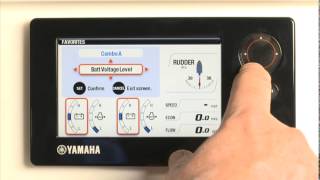 Yamaha Helm Master  6Y9 Helm Master Display [upl. by Nohj]