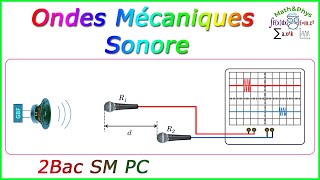 Ondes Mécaniques Progressives  Onde Sonore  2 Bac SM  PC  Exercice 9 [upl. by Favian]