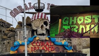 Coral Island Blackpool  Ghost Train  November 2023 [upl. by Milak386]