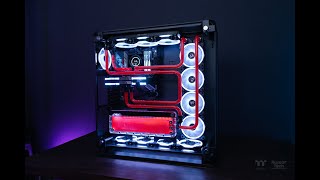 ¡PC PODEROSA 2023 Watercooling Custom  13900K  RTX 4090  Thermaltake Core P8  EKWB [upl. by Garnet]