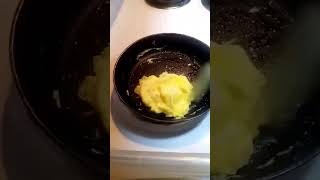 Satisfying egg scramble egg food satisfrying shortvideo [upl. by Ahtoelc]