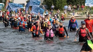 Marsz Śledzia 2016 czyli przechadzka przez Zatokę Pucką [upl. by Sirrot]