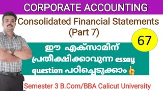 Consolidated Balance sheet Preparation Essay Question [upl. by Aisayn842]