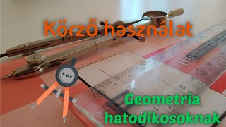 Hogyan használd a körzőt  Tutorial [upl. by Hutchins]