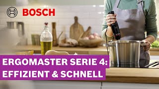 Der ErgoMaster Serie 4 Stabmixer Mehr Druck mehr Drehzahl Dauerhaft [upl. by Fulks]