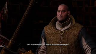 The Witcher 3  Get Junior Talk To Dijkstra About Whoresons Ties To The Radanians Gameplay PS5 40 [upl. by Gabriell]