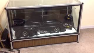 16 Hot Toy 1989 Batmobile  Displayed [upl. by Atiuqihs]