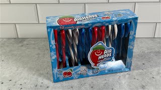 Airheads 3 Flavor Candy Canes  12 pack [upl. by Nehtan]