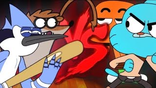 JULGAMENTO245 Mordecai e Rigby VS Gumball e Darwin  Duelo de Titãs [upl. by Ilise]