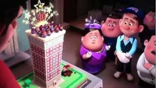 WreckItRalph Cake Scene [upl. by Guttery]