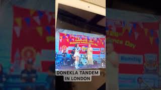 DONEKLA Tandem in London Barrio Fiesta shorts doneklaintandem tekla [upl. by Pantin]