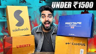 My Top 5 Shoes Under rs1500 🔥 Best shoes under 2000 Redtape  sparx  campus  Lakshay thakur [upl. by Napas]