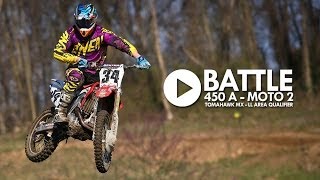 BATTLE 450 A  Moto 2  Tomahawk MX  Loretta Lynn Area Qualifier [upl. by Pownall28]