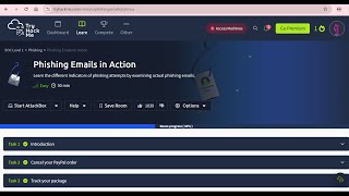 Phishing Emails Examples Part 1 In Action  TryHackMe  2024 [upl. by Ydnys]