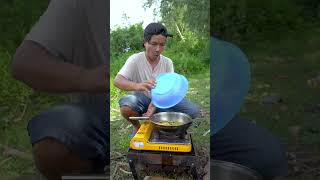 Bushcraft Skills Very Simple and Very Useful in Forest outdoorfood survival bushcraft camping [upl. by Naic]