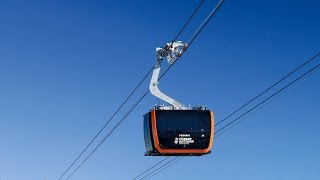 Die längste Dreiseilumlaufbahn in den Alpen  3S Eisgratbahn [upl. by Amsed]