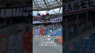 Zagłębiacy w Bielsku Rekord BielskoBiała vs Zagłębie Sosnowiec 27072024r [upl. by Adur]