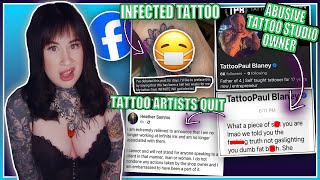 Abusive Tattoo Studio Owner Drives Artists To Quit Amid Infection Scandal [upl. by Nitnelav]