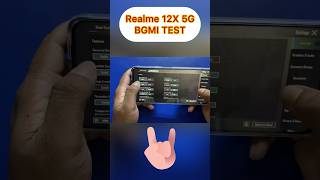 Bgmi test Realme 12X 5g  6Gb128 gb 🔥🔥 bgmi pubgmobile gaming [upl. by Fihsak]