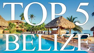 TOP 5 BEST All Inclusive Hotels in BELIZE Caribbean 2023 PRICES REVIEWS AVAILABILITY [upl. by Bruyn]