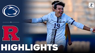 Penn State vs Rutgers  NCAA College Soccer  Highlights  November 03 2023 [upl. by Frannie]