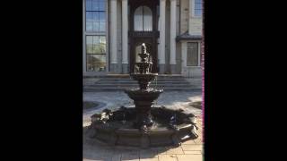 4 Tier Fluer Fountain in Basin [upl. by Ivets]