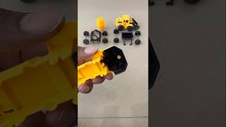 Assembling Toys Cement Mixer Frond loader  JCB cars automobile forkids jcb [upl. by Atterahs]