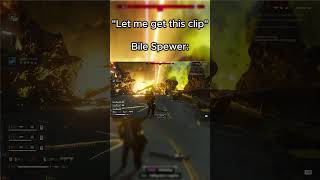 Bile Spewer ruins my clip helldivers2 funny [upl. by Crowley]