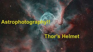 Astrophotography Thors Helmet 18 hours of exposure [upl. by Llenyaj]