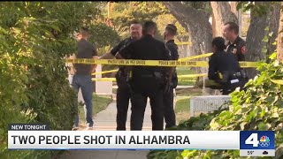 2 people shot in Alhambra [upl. by Alinna355]