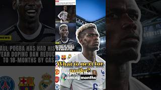 Paul Pogba back after banned doping case shorts news pogba [upl. by Seamus105]