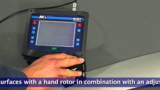 Eddy Current Inspection of flat and slightly curved surfaces [upl. by Pretrice196]