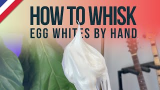 How to whisk egg whites by hand [upl. by Okimuk]