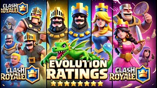 Hodnocení evolucí v CLASH ROYALE [upl. by Davey]