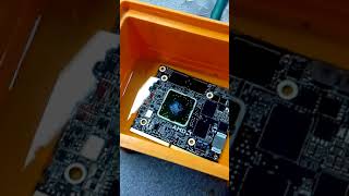 Reflow IMac graphics video card [upl. by Enerod59]