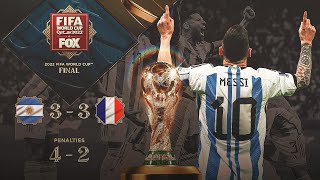 Argentina vs France  2022 FIFA World Cup Final 33  42   Goals and Penalty Shootout HIGHLIGHTS [upl. by Tirma]