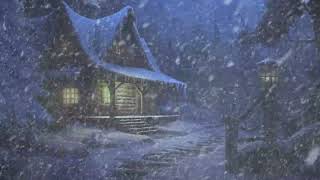 Winter Ambience for Sleep  Howling Wind and Blowing Snow  Snowfall and Freezing Breeze Sounds [upl. by Eenafets575]