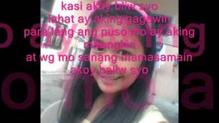 akoy baliw sayo w lyrics [upl. by Cailean]