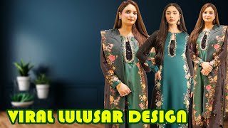 Dicover Lulusar Hit Three piece Article In Rupees 3200 Recreate Lulusar Dress design ideas 2024 [upl. by Weld248]