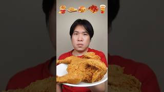 EATING LOCAL FRIED CHICKEN asmr mukbang [upl. by Adnarb]