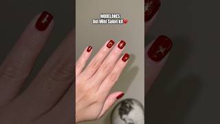 MODELONES Gel Mini Salon viralvideo modelones naturalnails [upl. by Yxor]