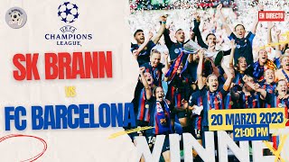 BRANN VS BARCELONA FEMENINO EN DIRECTO HOY 🎙️ VUELVE LA WOMEN´S CHAMPIONS LEAGUE [upl. by Pasia97]