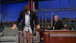 Alec Baldwin Drops Pants on Letterman [upl. by Hairas]