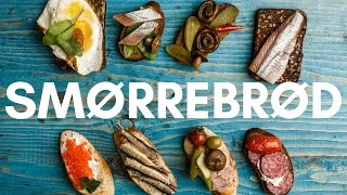 Danish Food Smørrebrød a taste test [upl. by Yssak]