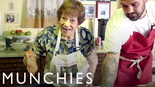 How to Make Chicken Cutlets with Frank Pinello amp His Nonna [upl. by Ulani]