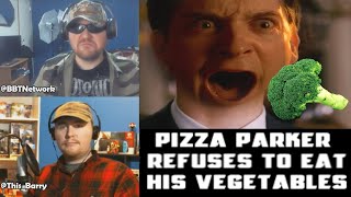 SpiderMan YTP Pizza Parker Refuses To Eat His Vegetables  Reaction MarkLee BBT amp ThisBarry [upl. by Falcone]