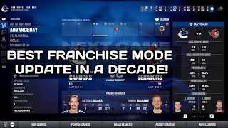 FRANCHISE MODE IS GOOD THIS YEAR  Every Feature From The NHL 25 Franchise Mode Deep Dive [upl. by Drarig]